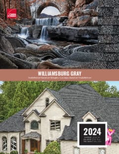 2024 Shingle Color of the Year Homeowner Data Sheet Cover