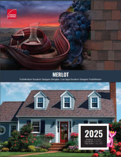 2025 Shingle Color of the Year Homeowner Data Sheet Cover